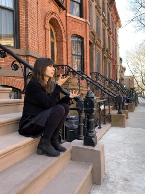 Vivien in der Rolle als Leonie in Brooklyn (c) David Heaton